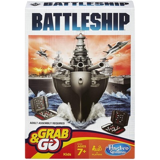 Hasbro Battleship Grab and Go Spiel (Reisegröße)