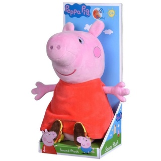 Peppa Pig Plüschfigur »Peppa Plüsch-Figur mit Sound Peppa Wutz Peppa Pig TY 25 cm Softwool« bunt