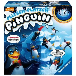 Ravensburger Spiel Ravensburger 21325 - Plitsch Platsch Pinguin - großer Spielspaß mit...