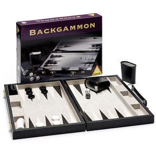 Piatnik Brettspiel "Backgammon - im Lederkoffer" - ab 8 Jahren