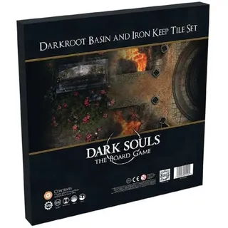 Steamforged Games | Dark Souls: The Board Game | Darkroot Basin and Iron Keep Tile Set | for 1 to 3 Players Ages 14+ | Game in English