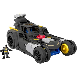 Fisher-Price GMH33 - Imaginext DC Super Friends Transformations Batmobile R/C, ferngesteuertes Batman-Fahrzeug mit Licht und Sound, Spielzeug für Kinder ab 3 Jahren