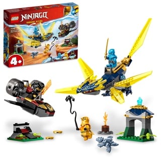 LEGO® - LEGO® Ninjago 71798 Duell zwischen Nya und Arins Babydrachen, seltenes Set