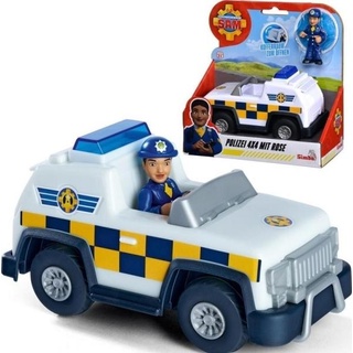 Simba Fireman Sam Police Jeep 4x4 mini