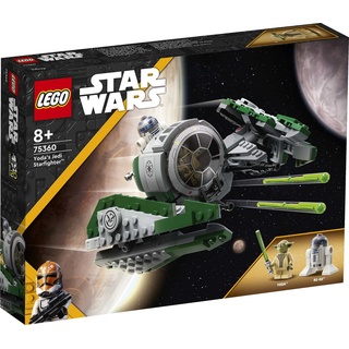 LEGO® Spielbausteine Star WarsTM Yodas Jedi StarfighterTM 253 Teile 75360