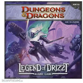 Wizards of the Coast WOTC355940000 - Dungeons & Dragons Brettspiel The Legend of Drizzt englisch