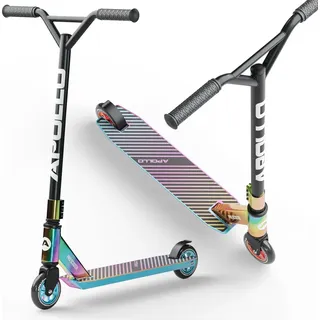 Apollo Stunt Scooter - Genius Pro | Robuster Kinder Scooter mit ABEC 9 Kugellager | Trick Roller, Tretroller, Starker Stuntroller | Top Stunt Scoot...