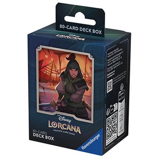 ADC Blackfire Entertainment Spiel, Disney Lorcana: Set 2 - Aufstieg der Flutgestalten: Deckbox Mulan