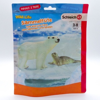 Schleich 87678 Wild Life Sammeltüte Set 6
