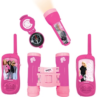 Lexibook Barbie - Adventure Set (RPTW12BB), Walkie-Talkie, Pink