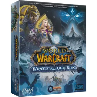 Pandemic Z-Man Games, World of Warcraft: Wrath of The Lich King – System, Kooperatives Spiel, Alter: 14+, 1 bis 5 Spieler, 60 Minuten ZMGWLK01FR Mehrfarbig