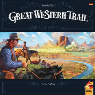 Eggertspiele, Great Western Trail 2. Edition, Kennerspiel, Strategiespiel, 1-4 Spieler, Ab 12+ Jahren, 90+ Minuten, Deutsch