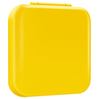 Für Switch 24 Game-Kassette, die auffällige Soft Liner Abs kompakte Größe bequemer Spielkoffer-Gelb