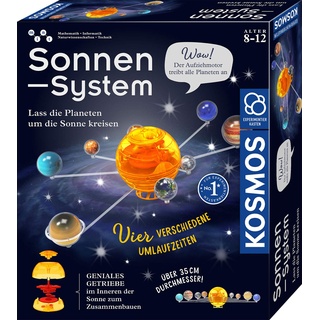 KOSMOS 671532 Sonnensystem, Lass die Planeten um die Sonne kreisen, mechanisches Modell, Experimentierkasten für Kinder ab 8-12 Jahre zu Astronomie, Weltall