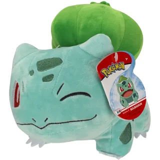 Pokémon PKW2265-20cm Plüsch - Bisasam, offizielles Plüsch