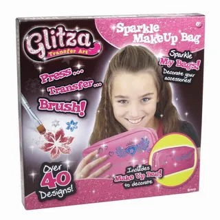 Knorrtoys® Kindertattoo Glitza Transfer Art Glitzerzauber Schminktasche