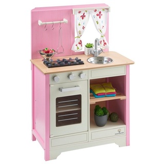 MUSTERKIND® Spielküche MUSTERKIND® Kinderküche Spielküche im Landhausstil Lavandula rosa|weiß