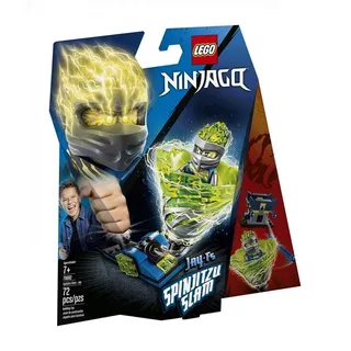 LEGO 70682 NINJAGO Spinjitzu Slam - Jay, Tornado-Spinner mit Starter und Shooter Set, Actionspielzeuge für Jungen und Mädchen