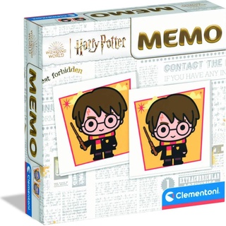 Magni Clementoni - 18283 - Memo Game - Harry Potter - Memo-Spiel, 80 Kartenpaare, Kartenspiel Kinder, Lern