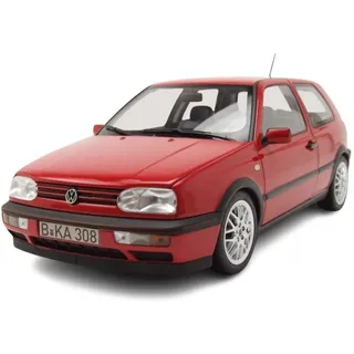 Norev Modellauto VW Golf 3 GTI 1996 rot, Maßstab 1:18 rot