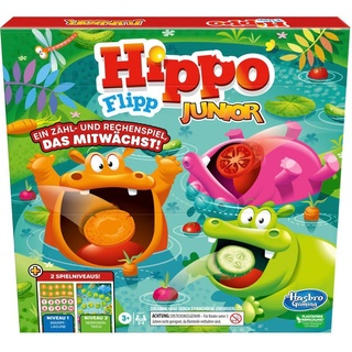 Hasbro Spiel, Hippo Flipp Junior bunt