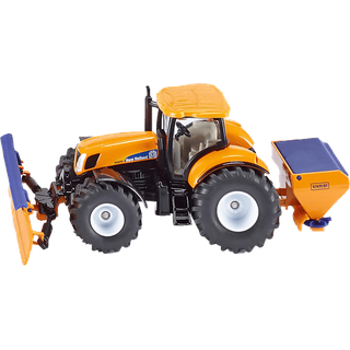 SIKU 2940 Traktor mit Räumschild Orange