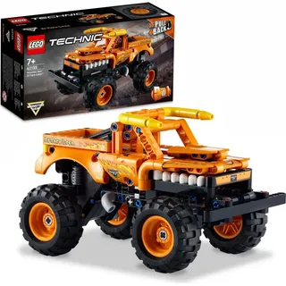 LEGO 42135 Technic Monster Jam El Toro Loco, Monster Truck-Spielzeug ab 7 Jahre, Spielzeugauto-Set für Jungen und Mädchen, Offroader mit Rückzie... - Beige