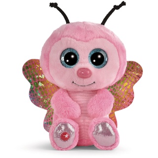 NICI GLUBSCHIS Schmetterling Lilli Papilli 25 cm – Kuscheltier aus weichem Plüsch, niedliches Plüschtier zum Kuscheln und Spielen, für Kinder & Erwachsene, 48734, tolle Geschenkidee, pink