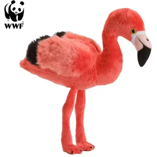 Plüschtier Flamingo (23cm) lebensecht Kuscheltier Stofftier Vogel pink rosa - Rosa