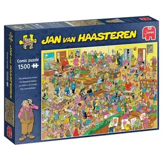 Jumbo Spiele Jan van Haasteren - Seniorenheim, Puzzle, Erwachsenenpuzzle, Puzzlespiel, 1500 Teile, 20068