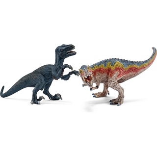 Schleich T-Rex und Velociraptor klein