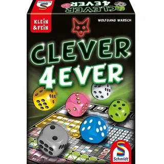 Schmidt 49424 - Clever 4-Ever, Würfelspiel, Familienspiel