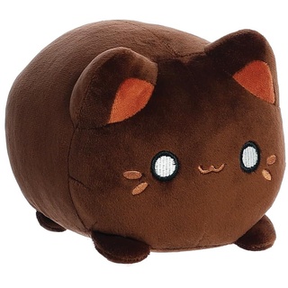 Aurora World Aurora, 14314,Tasty Peach Kona Coffee Meowchi 18cm, Plüschtier, braun