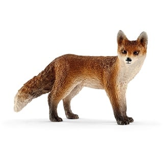 schleich 14782 Fuchs, ab 3 Jahren, WILD LIFE - Spielfigur, 3 x 8 x 5 cm