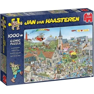 Jumbo Spiele - Jan van Haasteren - Reif für die Insel, 1000 Teile