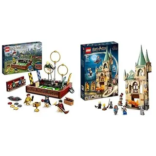 LEGO 76416 Harry Potter Quidditch Koffer, Spielzeug Set & 76413 Harry Potter Hogwarts: Raum der Wünsche