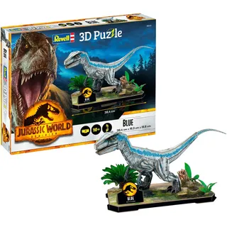 Revell® 3D-Puzzle Jurassic World Dominion - Blue, 57 Puzzleteile bunt