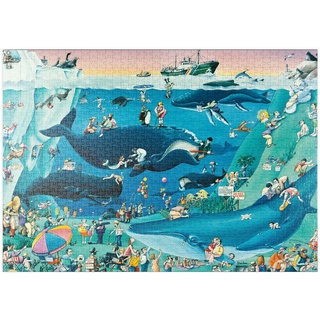 Ocean - Blachon - Cartoon Classics - Premium 1000 Teile Puzzle - MyPuzzle Sonderkollektion von Heye Puzzle