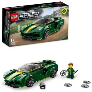 LEGO Speed Champions 76907 Lotus Evija, Modellauto Bausatz, Rennwagen