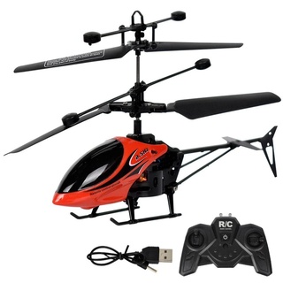 Ferngesteuertes RC Hubschrauber Spielzeug, Mini Hubschrauber mit LED Licht, USB Aufladung, Mini Flugzeug Flugspielzeug für Kinder Erwachsene, Indoor Mikro RC Hubschrauber