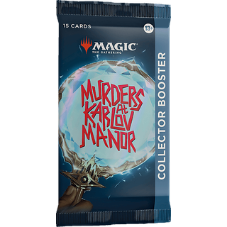 WIZARDS OF THE COAST Magic The Gathering - Murders at Karlov Manor Collector's-Booster (Einzelartikel) Sammelkarten
