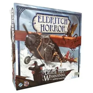 Fantasy Flight Games Spiel FFGD1008 - Berge des Wahnsinns: Eldritch Horror, 1-8..., Familienspiel, Kooperative Spiel bunt