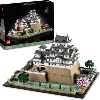 LEGO 21060 Architecture Burg Himeji, Modellbausatz für Erwachsene, Wahrzeichen-Kollektion, Set für Fans kreativer Gartenarbeit und japanischer Ku...