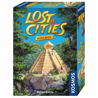 Kosmos Spiel, Lost Cities - Roll & Write bunt