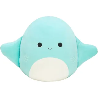 Squishmallows SQK2300 - Maggie der grüne Rochen 30 cm, offizielles Kelly Toys Plüsch, superweiches Kuscheltier