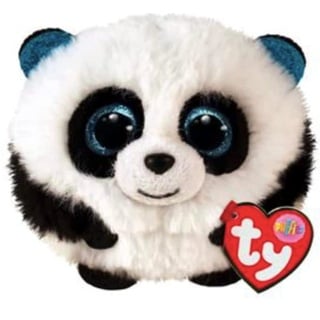 TY - Teeny Puffies Panda Bamboo - 10 cm 2009130 Black/White