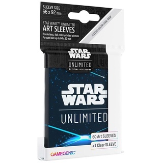Gamegenic - Star Wars: Unlimited Art Sleeves Space Blau - Kartenhüllen