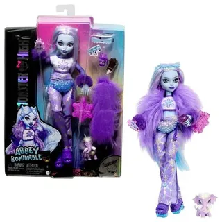 Mattel Monster-High-Puppe, Abbey Bominable Yeti HNF64