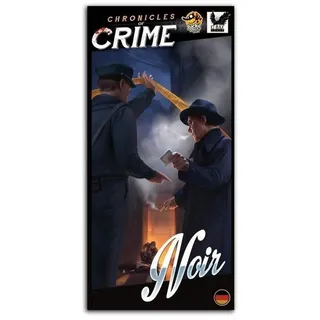 Corax Games Spiel, Familienspiel 1021937 - Chronicles of Crime - Noir, Brettspiel für 1 -..., mit App-Unterstützung bunt