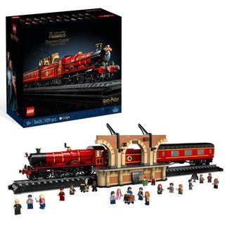 LEGO 76405 Harry Potter: Hogwarts Express – Sammleredition, legendäres Dampf-Zug-Modell aus den Filmen, Fanartikel mit Minifiguren